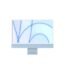 apple imac 24 M1 blue 1