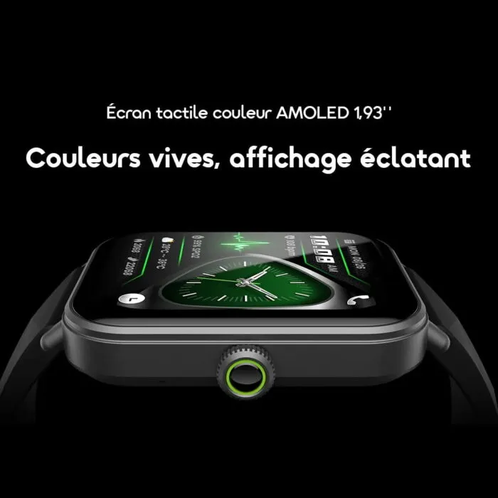 Écran couleur AMOLED de la Oraimo Watch Nova 2 Lite