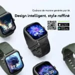 Design élégant de la Oraimo Watch Nova 2 Lite