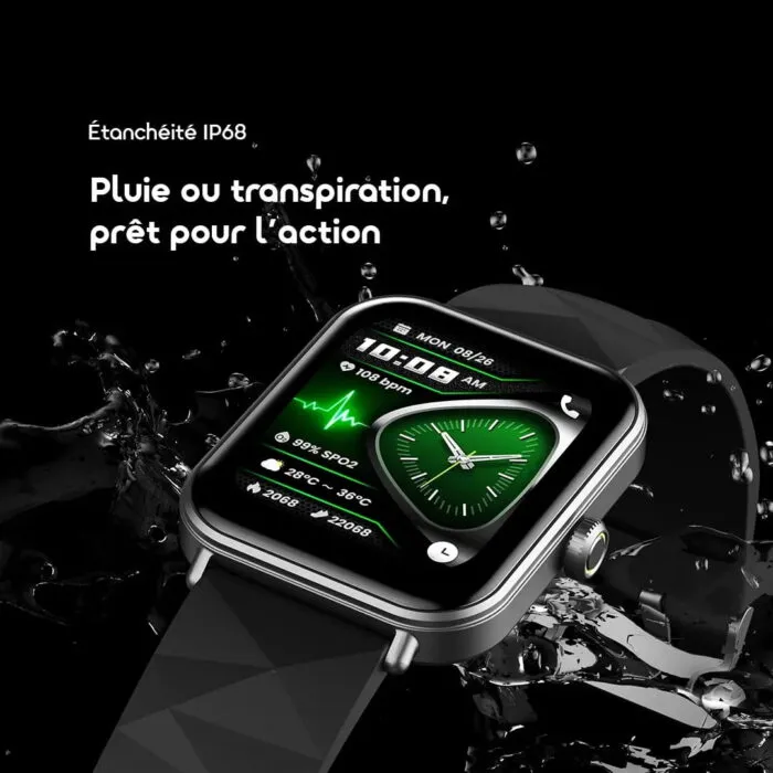 Étanchéité IP68 de la Oraimo Watch Nova 2 Lite